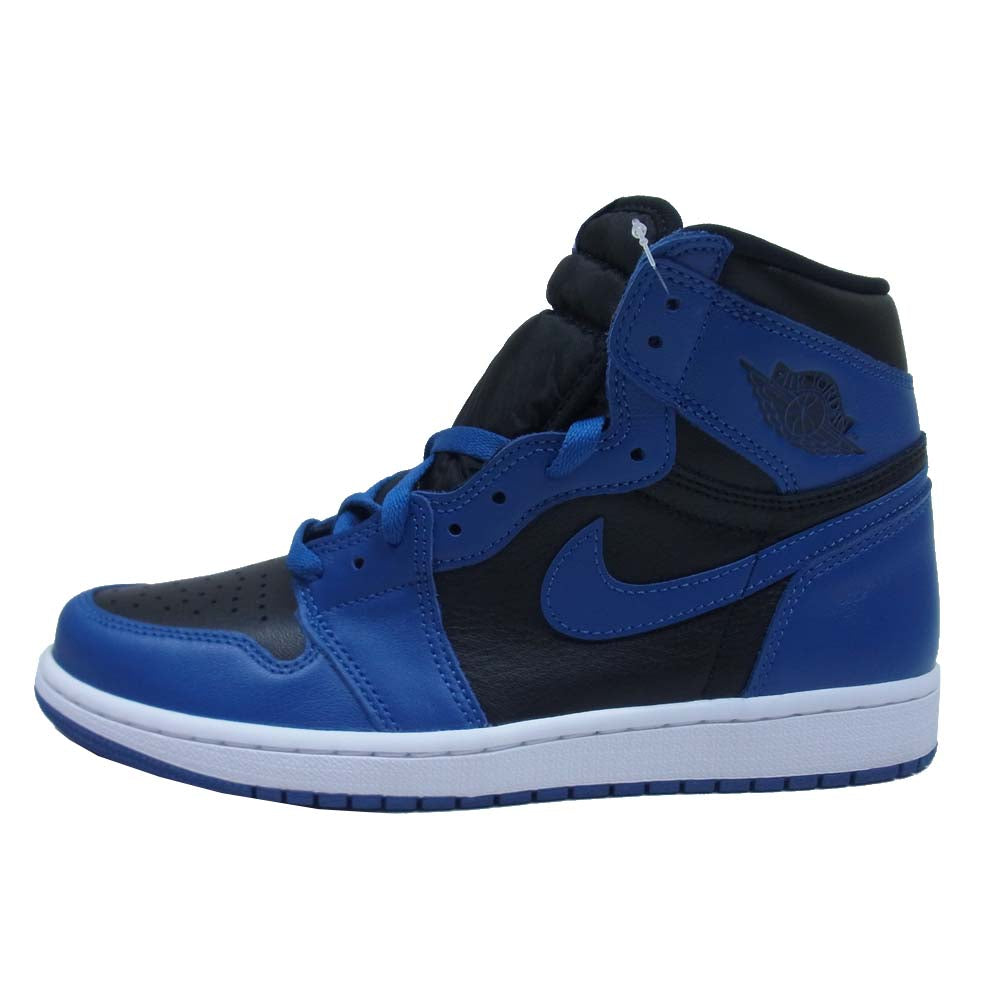 NIKE ナイキ 555088-404 AIR JORDAN 1 RETRO HIGH OG MARINA BLUE エアジョーダン レトロ ハイ スニーカー ブルー系 US8.5【新古品】【未使用】【中古】