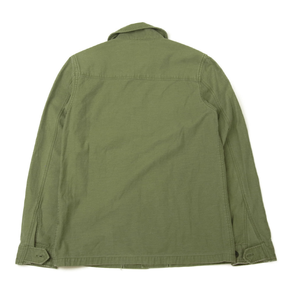 MARBLES マーブルズ 17ss MSH-S17SP02 FATIGUE SHIRTS スタッズ ファティーグ ミリタリー シャツ ジャケット カーキ系 M【中古】