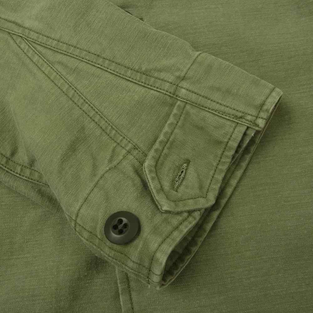 MARBLES マーブルズ 17ss MSH-S17SP02 FATIGUE SHIRTS スタッズ ファティーグ ミリタリー シャツ ジャケット カーキ系 M【中古】