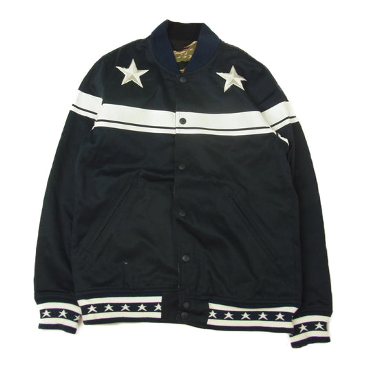 MARBLES マーブルズ 16ss MJK-S1603 REVERSIBLE VARSITY JKT リバーシブル バーシティ ジャケット ネイビー系 S【中古】