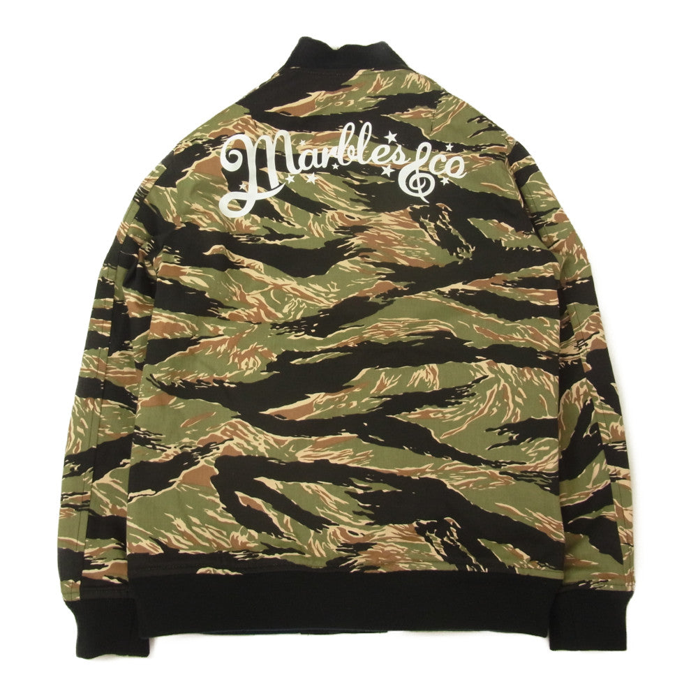 MARBLES マーブルズ 16ss MJK-S1603 REVERSIBLE VARSITY JKT リバーシブル バーシティ ジャケット ネイビー系 S【中古】