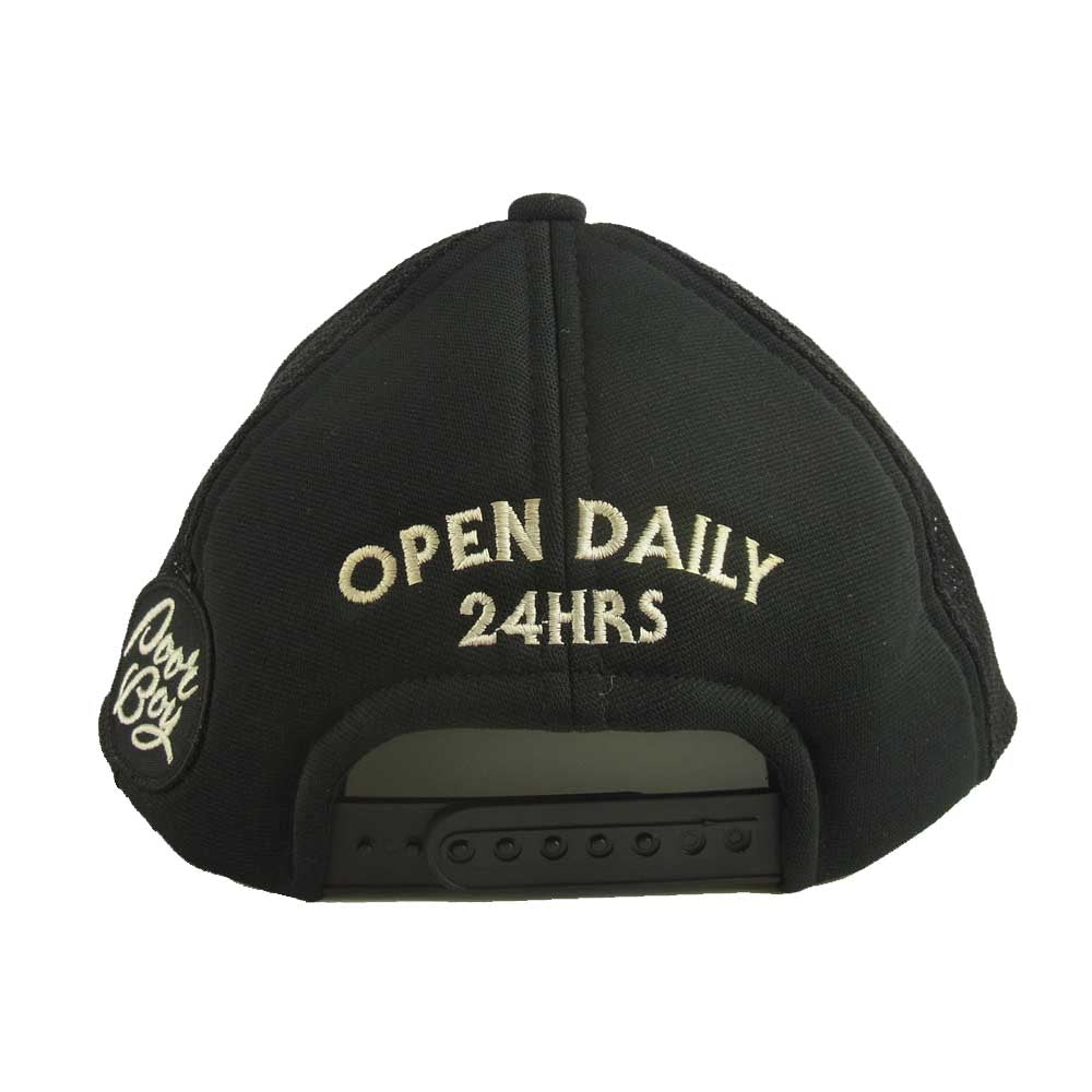 HYSTERIC GLAMOUR ヒステリックグラマー 0252QH02 HYSTERIC BAKERY pt メッシュ キャップ 帽子 ブラック系【中古】