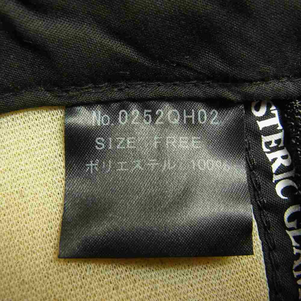 HYSTERIC GLAMOUR ヒステリックグラマー 0252QH02 HYSTERIC BAKERY pt メッシュ キャップ 帽子 ブラック系【中古】