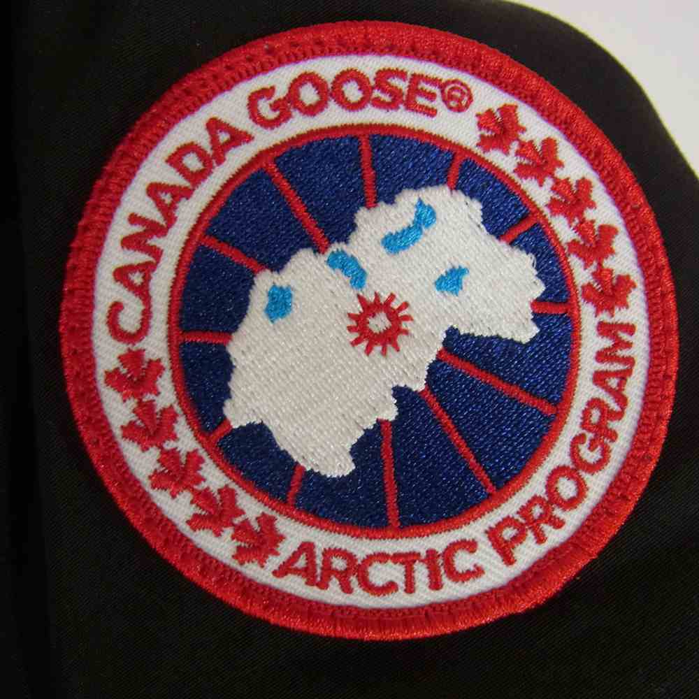 CANADA GOOSE カナダグース 3438JM 国内正規品 サザビーリーグ JASPER PARKA  ジャスパー パーカ ダウン コート ジャケット ブラック系 XS【中古】