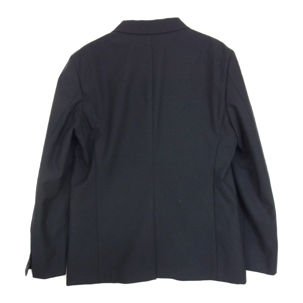 LACOSTE ラコステ 2B ウール テーラード ジャケット ブラック系 5【中古】