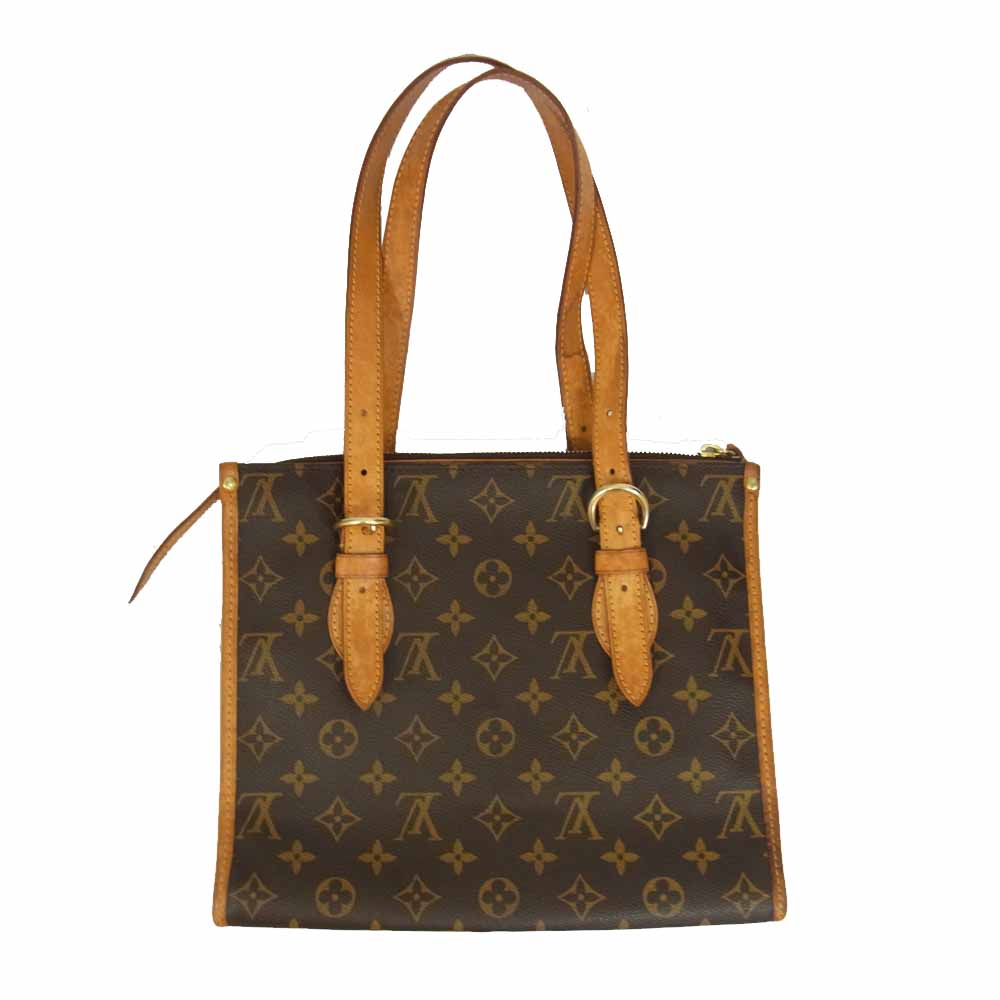 LOUIS VUITTON ルイ・ヴィトン M40007 モノグラム ポパンクール オ バッグ ブラウン系【中古】
