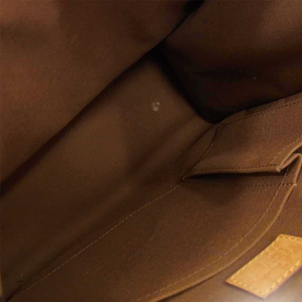 LOUIS VUITTON ルイ・ヴィトン M40007 モノグラム ポパンクール オ バッグ ブラウン系【中古】