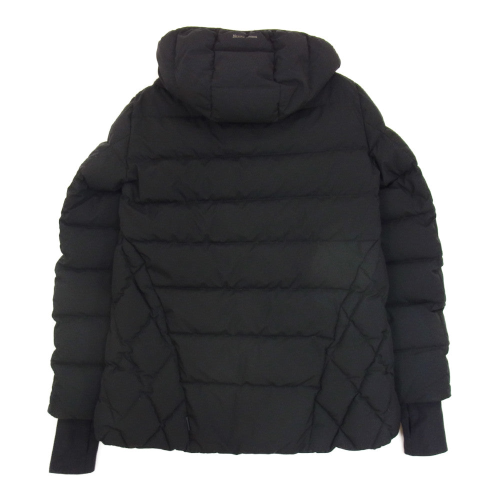 Herno ヘルノ PI016DL LAMINAR フーデッド ダウン ジャケット ブラック系 42【中古】
