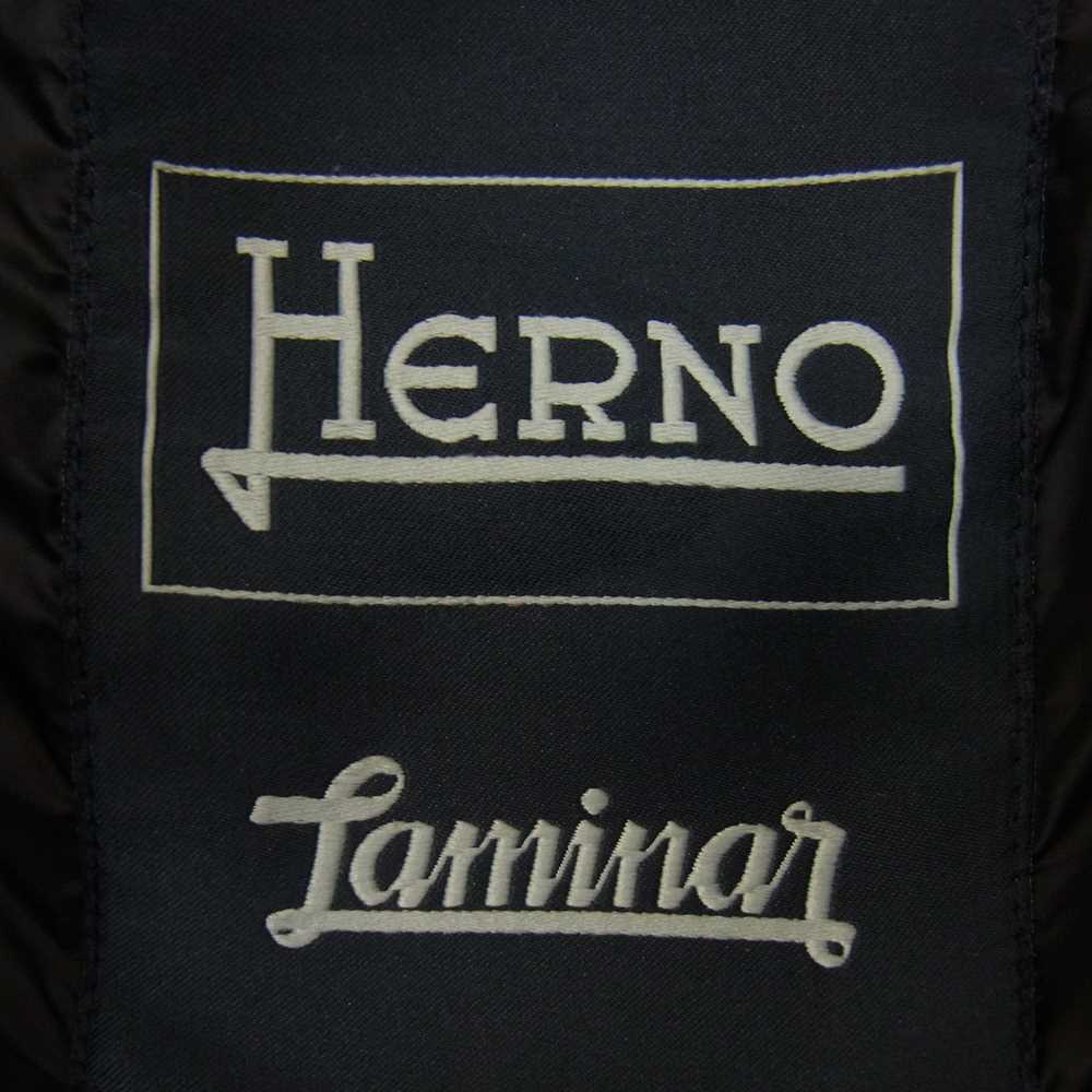 Herno ヘルノ PI016DL LAMINAR フーデッド ダウン ジャケット ブラック系 42【中古】