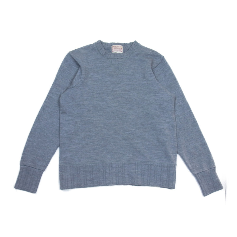 BONCOURA ボンクラ 両V セーター ウール ニット グレー系 38【中古】
