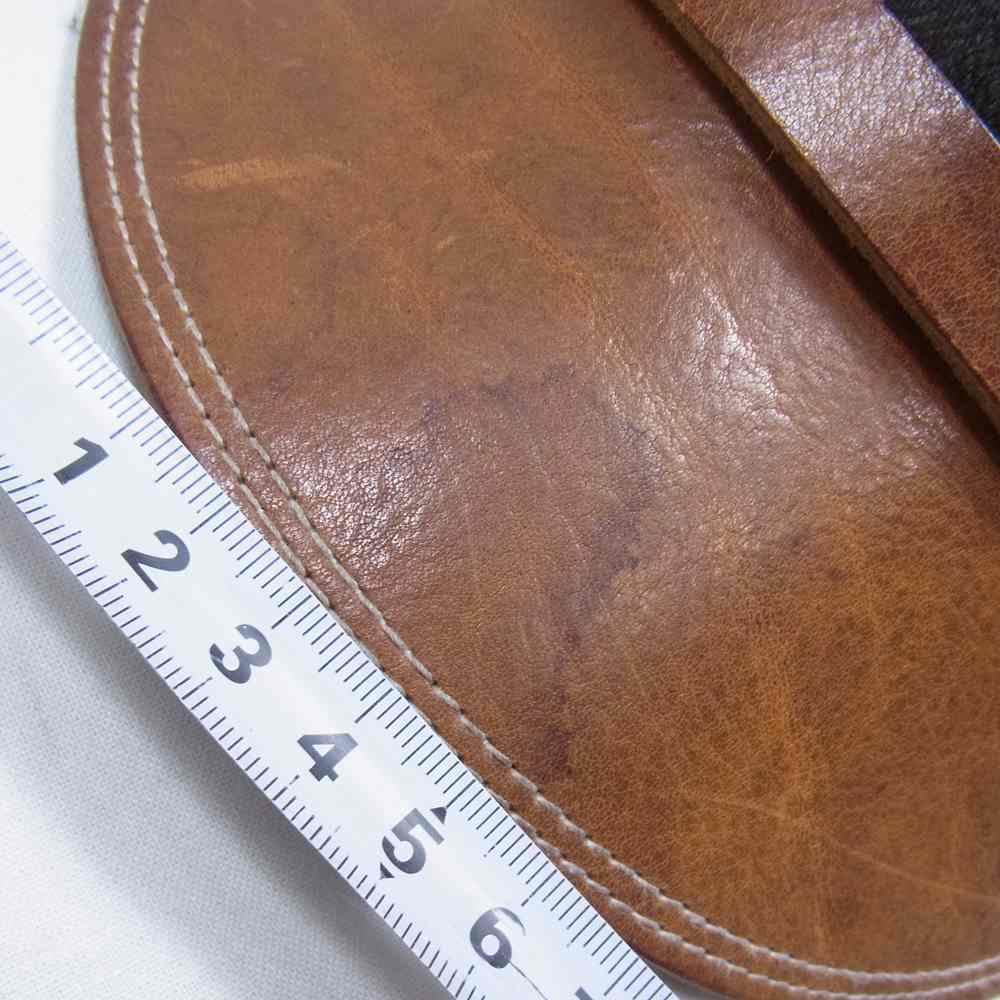 BONCOURA ボンクラ ヴィンテージ ファブリック レザー キャスケット ワーク キャップ グレー系【中古】