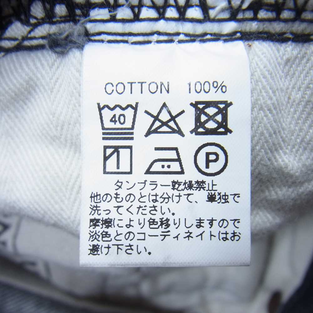 BONCOURA ボンクラ 66 Black 9th 9周年 ブラック デニム パンツ インディゴブルー系 31【中古】