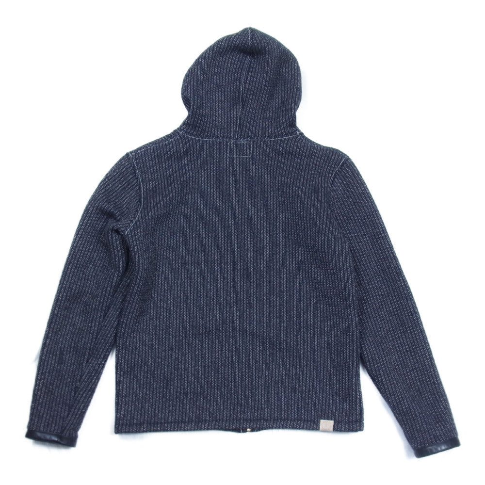 BONCOURA ボンクラ ビーチクロス パーカー フルジップパーカー ジャケット ネイビー系 38【中古】
