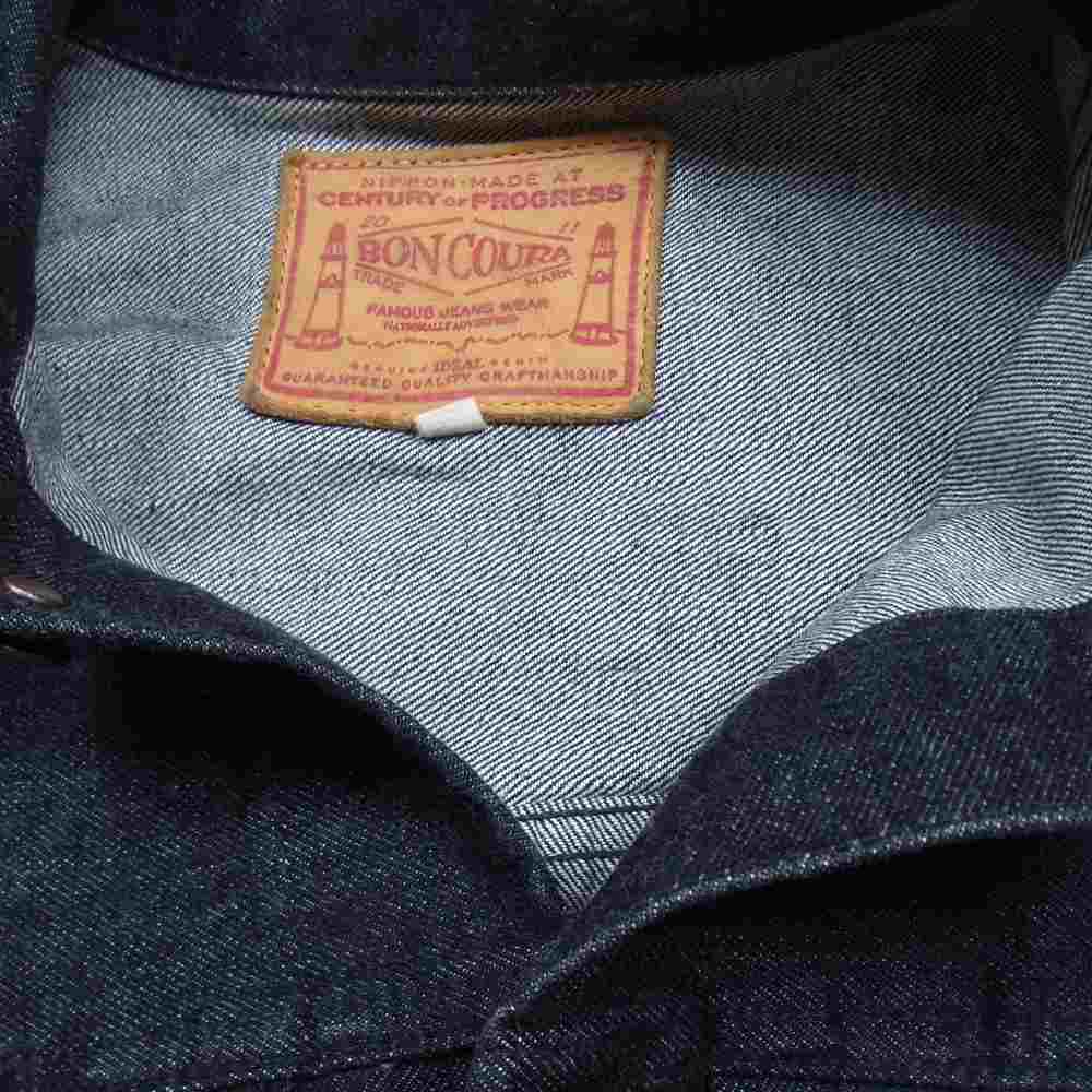 BONCOURA ボンクラ 9th 1st Gジャン 9周年 ブラックデニム ジャケット ブラック系 38【中古】