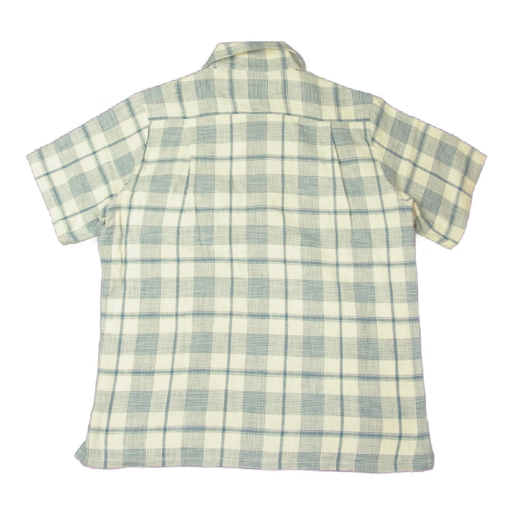NEIGHBORHOOD ネイバーフッド 17SS 171SPNH-SHM07 PEN C-SHIRT S/S 半袖 プルオーバー チェック シャツ ホワイト系 ブルー系 M【中古】