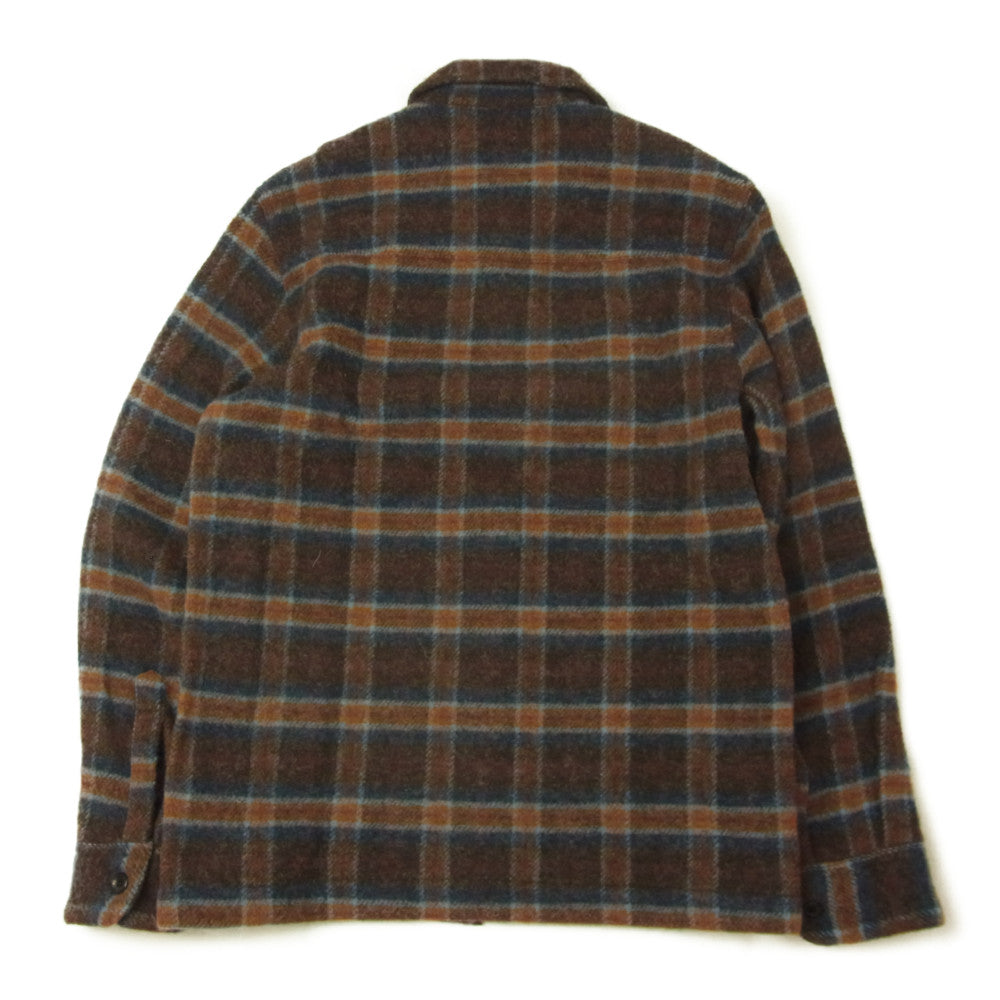 WTAPS ダブルタップス 11AW 112GWDT-SHM01 UNION L/S SHIRT WOOL ユニオン ウール 長袖 チェック シャツ マルチカラー系 S【中古】