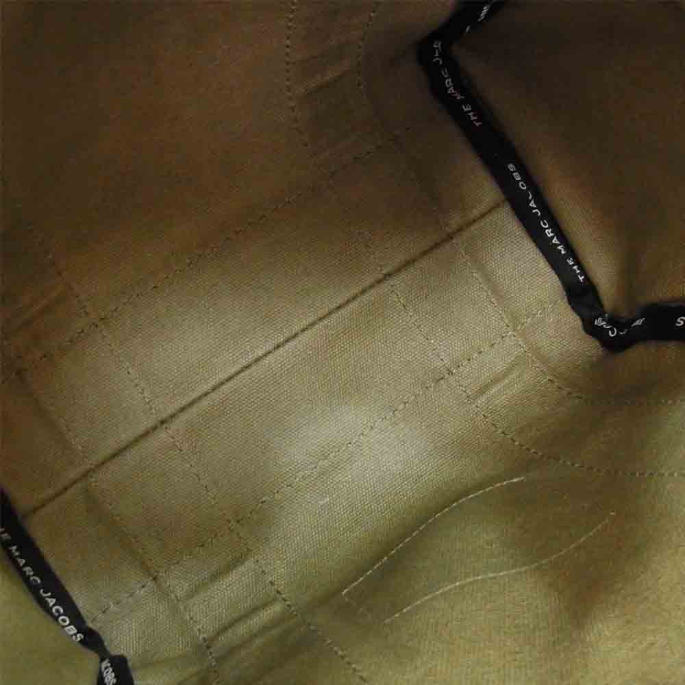 MARC BY MARC JACOBS マークバイマークジェイコブス  M0016493 THE TOTE BAG 2WAY キャンバス ハンドバッグ ショルダーバッグ カーキ系【中古】