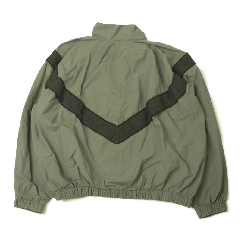 米軍 8415-01-465-4821 ARMY TRAINING JACKET トレーニング ジャケット ナイロン グレー グレー系 M【中古】