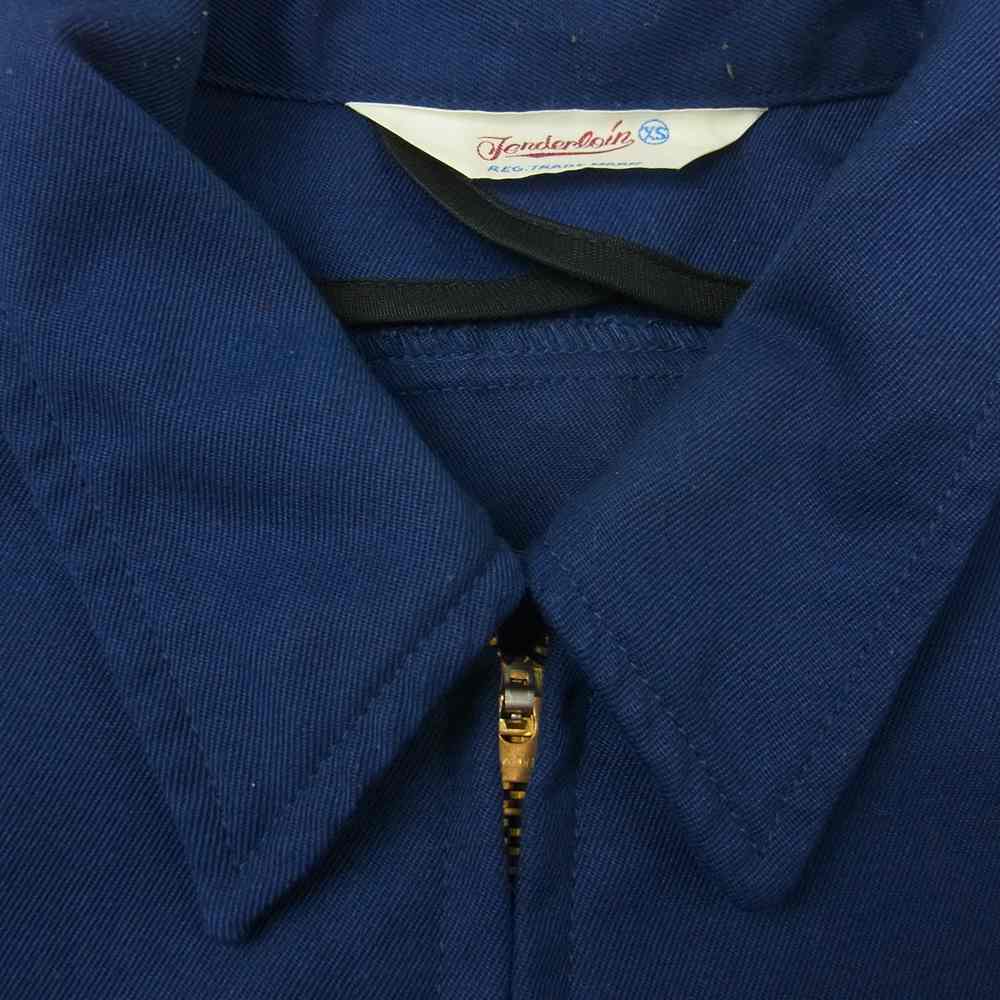 TENDERLOIN テンダーロイン 16AW T-WORK SHT JKT U ワッペン ワーク ジャケット ネイビー系 XS【中古】