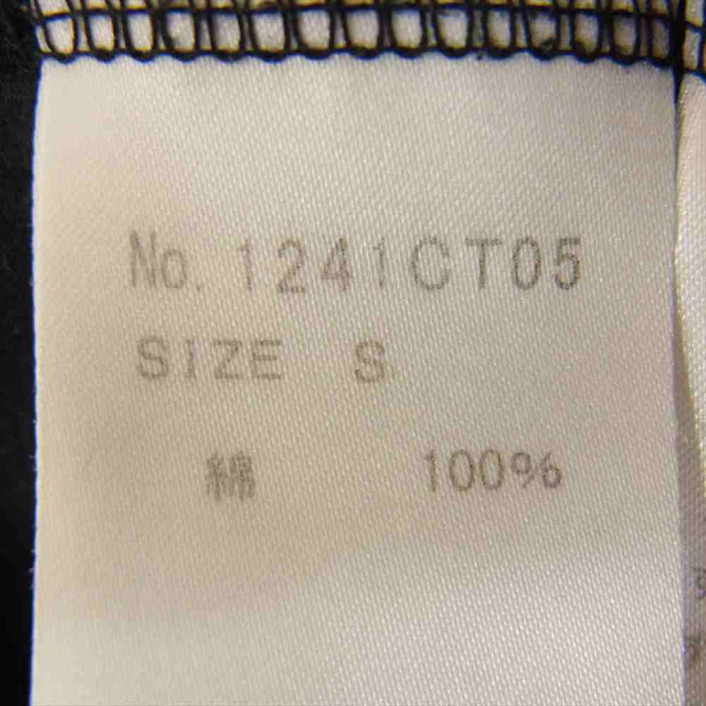HYSTERIC GLAMOUR ヒステリックグラマー × PLAYBOY プレイボーイ 1241CT05 PB BUNNY ’70 ptTシャツ ブラック系 S【中古】