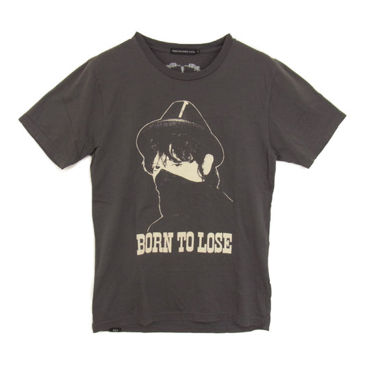 HYSTERIC GLAMOUR ヒステリックグラマー 0622CT03 THEE HYSTERIC XXX JOHNNY THUNDERS ジョニーサンダー クルーネック 半袖 Tシャツ グレー系 S【中古】