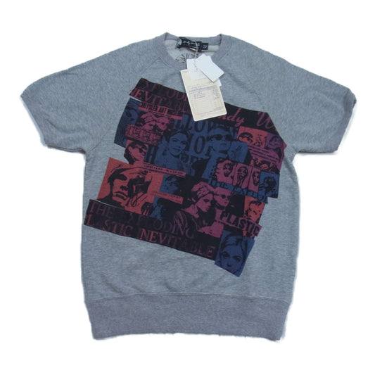 HYSTERIC GLAMOUR ヒステリックグラマー x ANDY WARHOL アンディウォーホル 0453CS01 スウェット Tシャツ グレー系 S【新古品】【未使用】【中古】