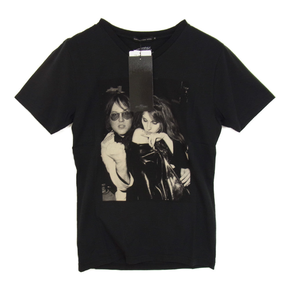 HYSTERIC GLAMOUR ヒステリックグラマー 0651CT06 THEE HYSTERIC XXX DESTROY ALL MONSTERS クルーネック フォト プリント 半袖 Tシャツ ブラック系 S【新古品】【未使用】【中古】