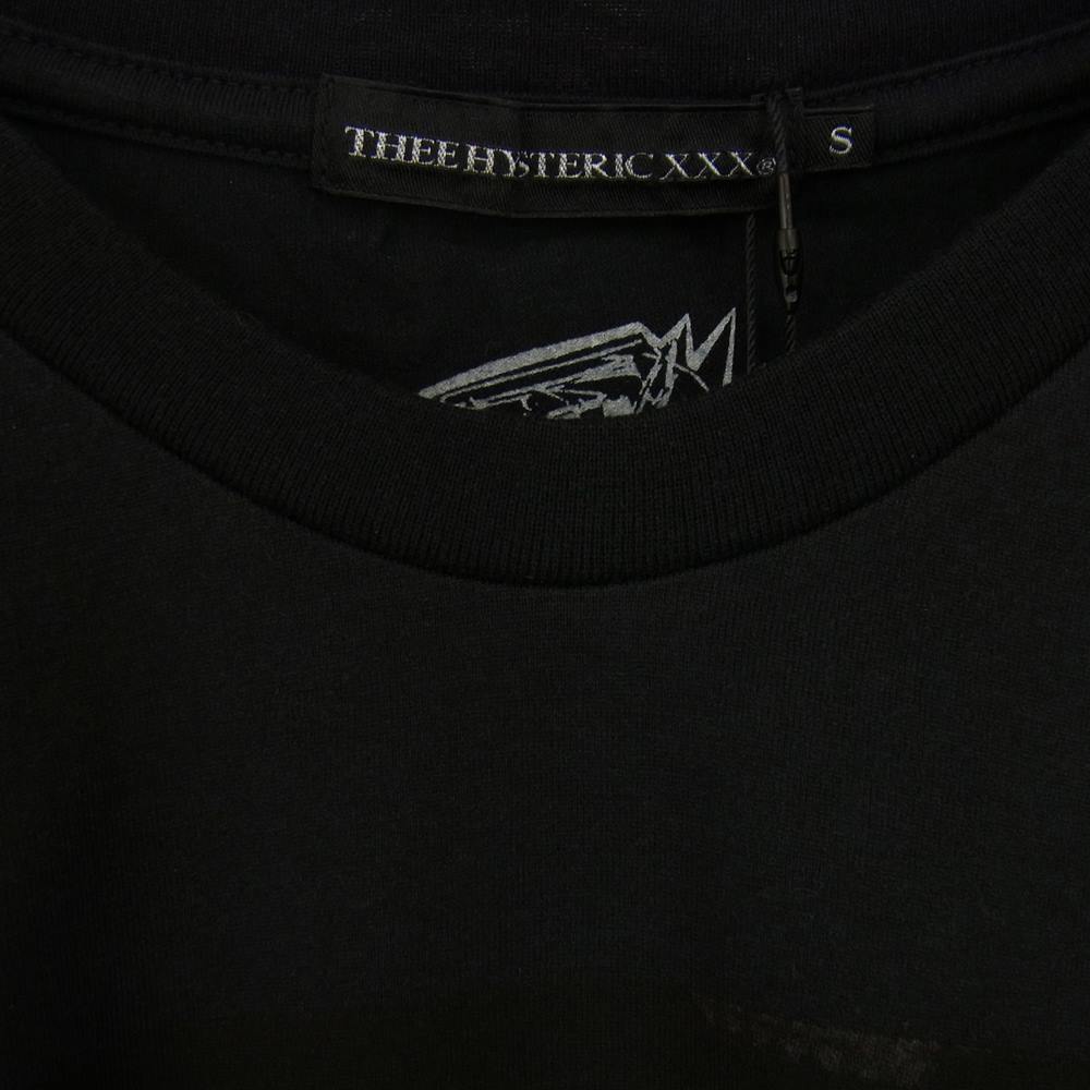 HYSTERIC GLAMOUR ヒステリックグラマー 0651CT06 THEE HYSTERIC XXX DESTROY ALL MONSTERS クルーネック フォト プリント 半袖 Tシャツ ブラック系 S【新古品】【未使用】【中古】