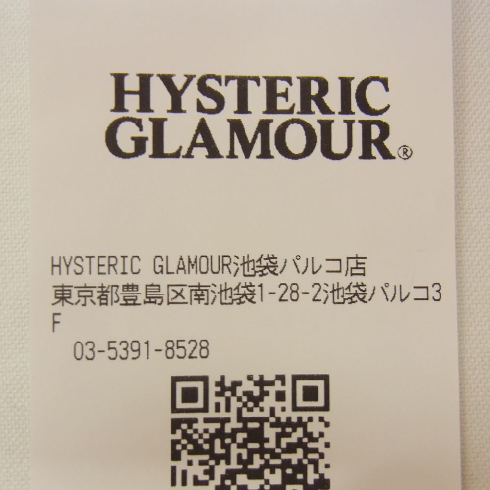 HYSTERIC GLAMOUR ヒステリックグラマー × PLAYBOY プレイボーイ 12193CT01 MISS YOLI LARA ロゴ ガール プリント Tシャツ ブラック ブラック系 M【新古品】【未使用】【中古】