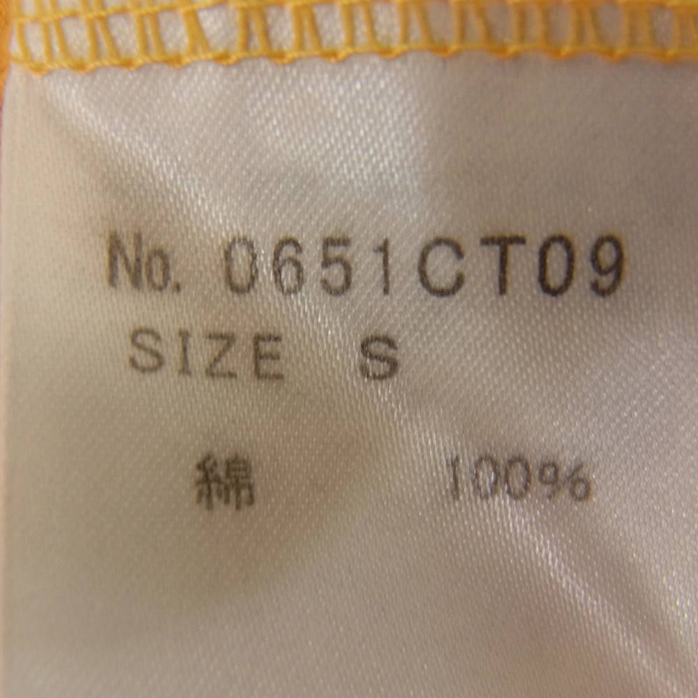 HYSTERIC GLAMOUR ヒステリックグラマー 0651CT09 THEE HYSTERIC XXX ROLLIMG STONES ローリングストーンズ フォト プリント 半袖 Tシャツ イエロー イエロー系 S【新古品】【未使用】【中古】