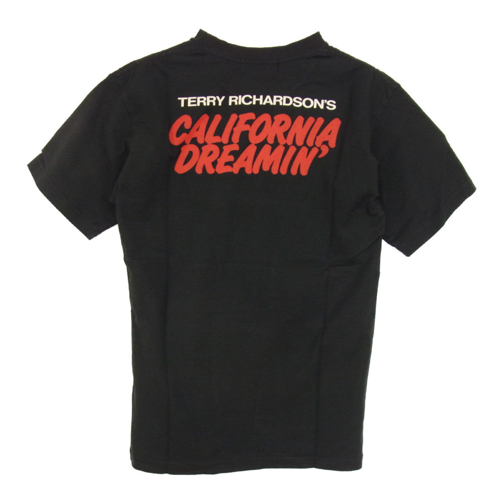 HYSTERIC GLAMOUR ヒステリックグラマー × PLAYBOY プレイボーイ 12171CT02 フォトプリント TEE Tシャツ ブラック系 XS【新古品】【未使用】【中古】