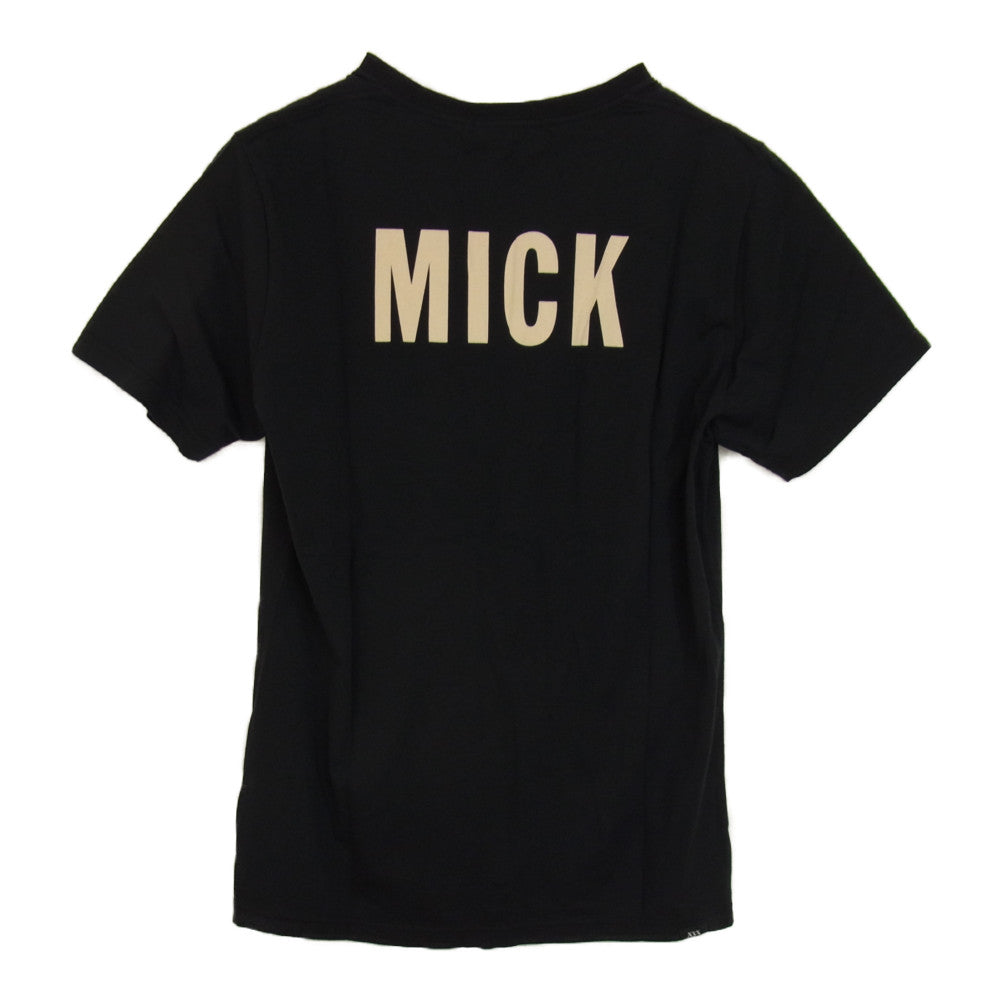 HYSTERIC GLAMOUR ヒステリックグラマー 0653CT06 THEE HYSTERIC XXX ROLLIMG STONES ローリングストーンズ フォト プリント 半袖 Tシャツ ブラック ブラック系 M【新古品】【未使用】【中古】