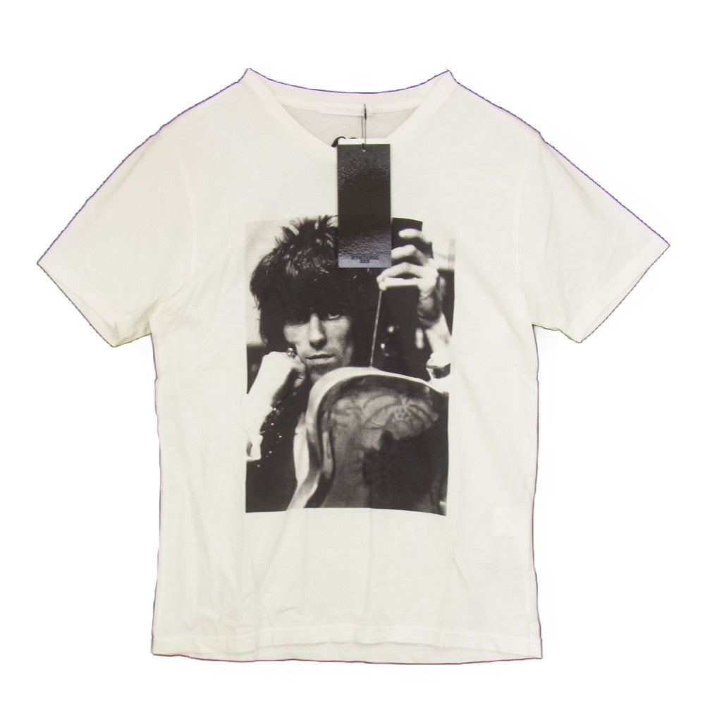 HYSTERIC GLAMOUR ヒステリックグラマー 0653CT11 THEE HYSTERIC XXX ROLLIMG STONES ローリングストーンズ フォト プリント 半袖 Tシャツ ホワイト ホワイト系 M【新古品】【未使用】【中古】