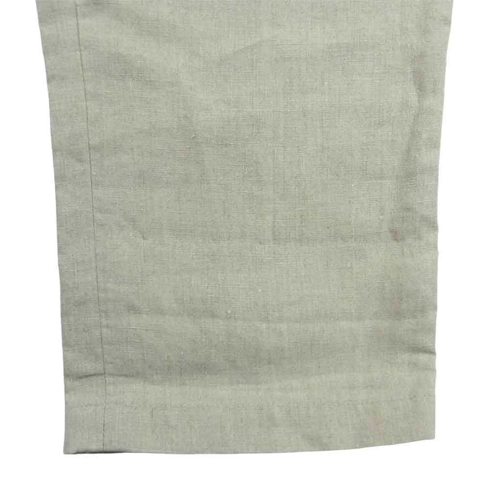 Nigel Cabourn ナイジェルケーボン 8090050002 リネン 1タック トラウザー パンツ 麻 日本製 ベージュ系 30【中古】