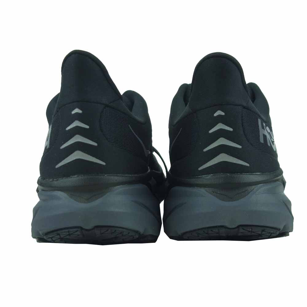 HOKA ONE ONE ホカ オネオネ CLIFTON 8 クリフトン スニーカー ブラック系 27.5cm【新古品】【未使用】【中古】