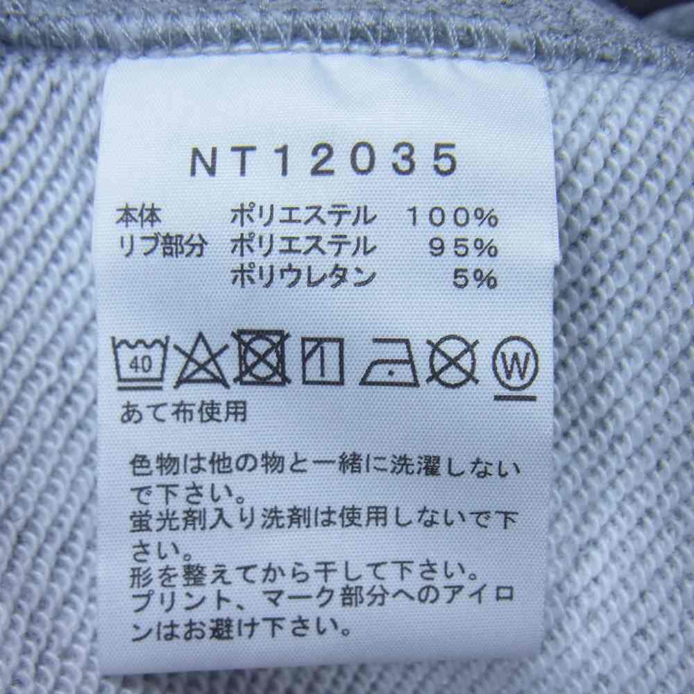 THE NORTH FACE ノースフェイス NT12035 Square Logo Hoodie スクエア ロゴ フーディ スウェット パーカー グレー系 XL【美品】【中古】