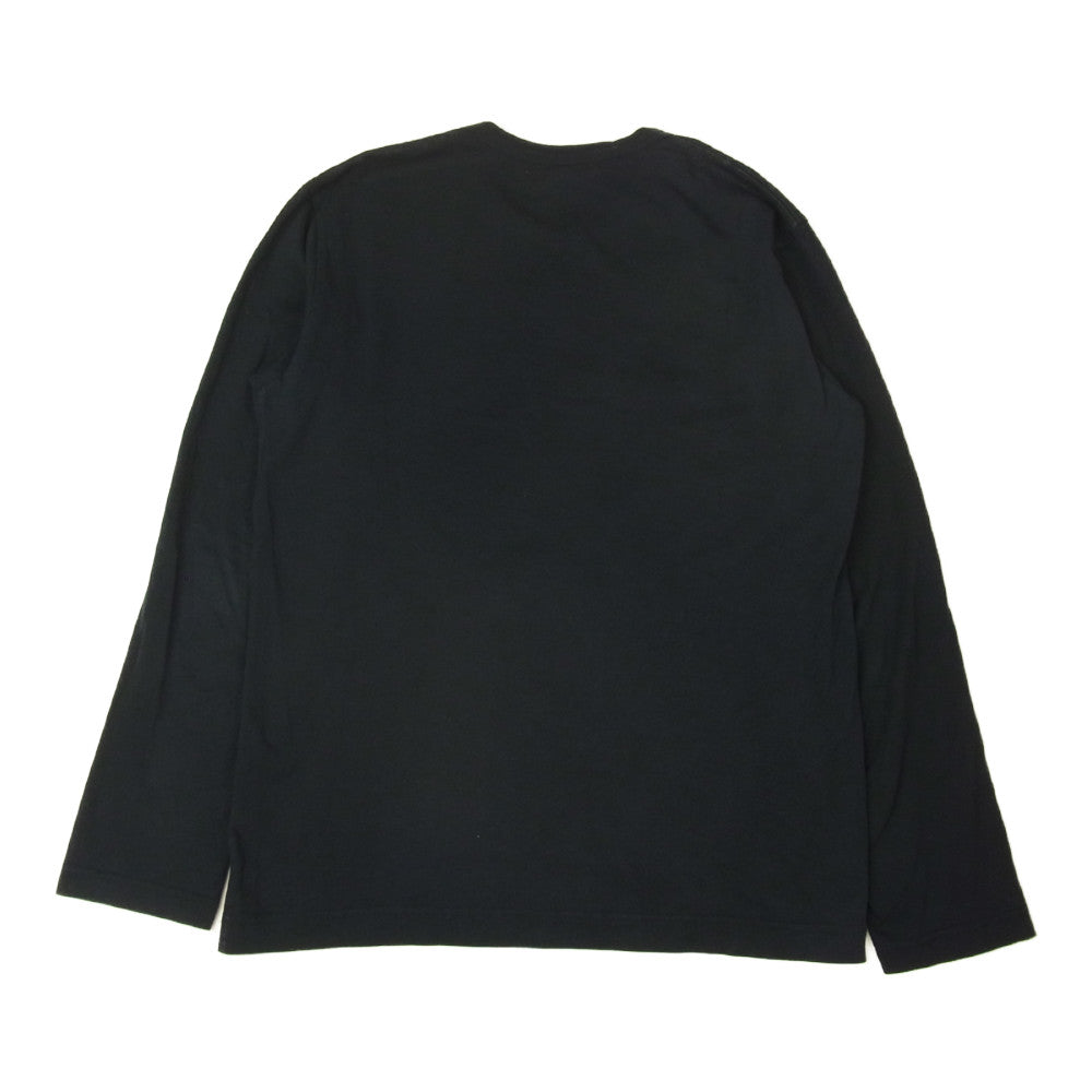 COMME des GARCONS コムデギャルソン SHIRT CDGT1PL クルーネック 長袖 Tシャツ ロンT ネイビー系 M【中古】
