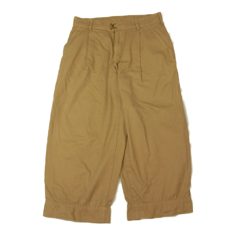 kolor カラー 21SS 21SCM-P20111 WIDE PUCKERING PANTS チノクロス パッカリング コットンツイル ワイド パンツ ベージュ系 1【中古】