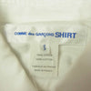 COMME des GARCONS コムデギャルソン SHIRT FOREVER CDGS1PLA-3 WIDE CLASSIC SHIRTS ワイド クラシック 長袖 シャツ ホワイト系 S【中古】
