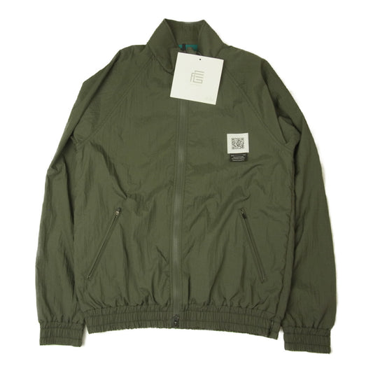 FUMITO GANRYU フミトガンリュウ 22SS FU7-BL-03 Ventilation windbreaker ベンチレーション ウィンドブレーカー ナイロン トラック ジャケット カーキ系 2【美品】【中古】