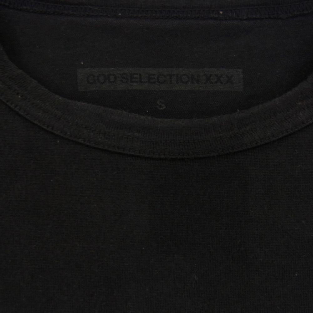 GOD SELECTION XXX ゴッドセレクション ベッド ガール フォト 長袖 Tシャツ ブラック系 S【中古】
