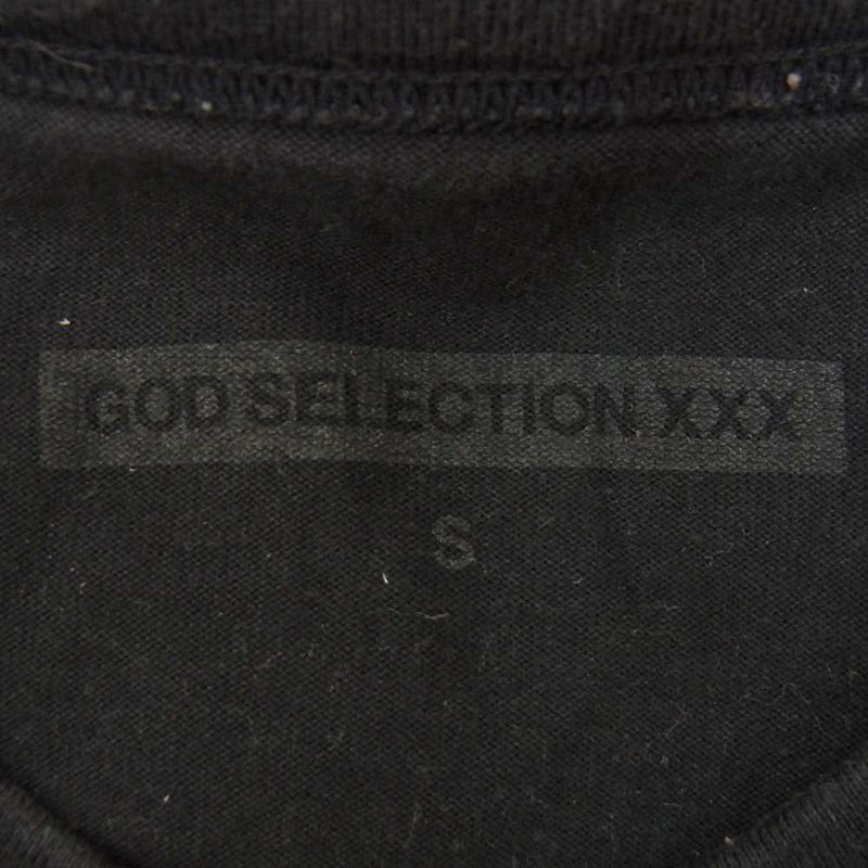 GOD SELECTION XXX ゴッドセレクション ベッド ガール フォト 長袖 Tシャツ ブラック系 S【中古】