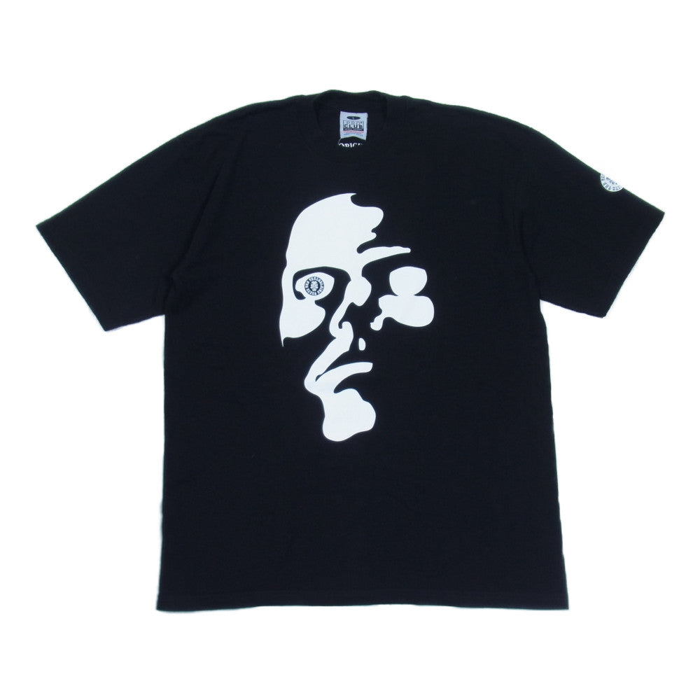 TENDERLOIN テンダーロイン T-TEE F ボルネオスカル フェイス Tシャツ ブラック系 L【中古】
