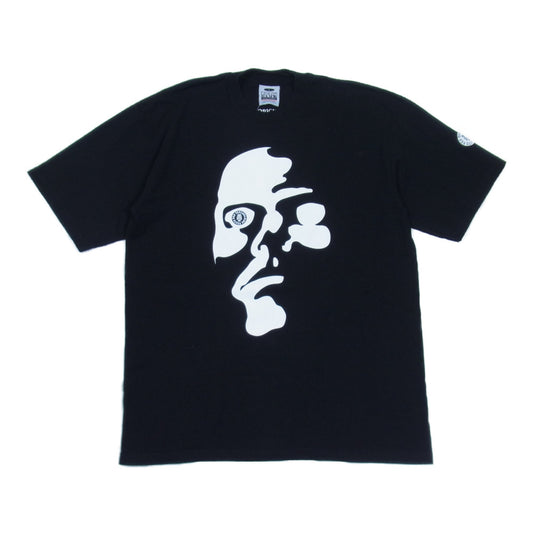 TENDERLOIN テンダーロイン T-TEE F ボルネオスカル フェイス Tシャツ ブラック系 L【中古】