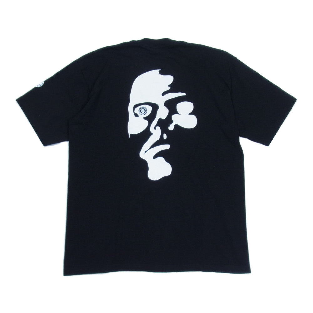 TENDERLOIN テンダーロイン T-TEE F ボルネオスカル フェイス Tシャツ ブラック系 L【中古】