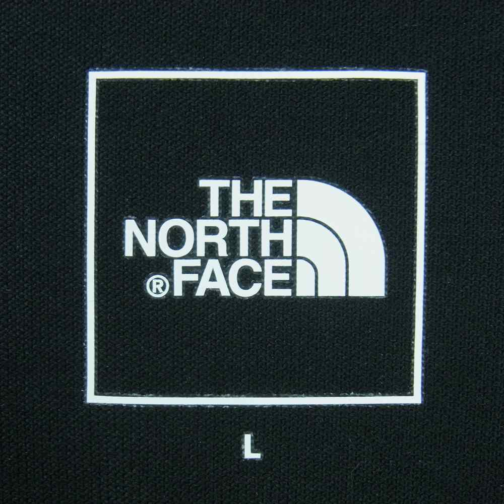 THE NORTH FACE ノースフェイス NT32144 S/S Back Square Logo Tee ショート スリーブ バックスクエアー ロゴ 半袖 Tシャツ ブラック系 L【新古品】【未使用】【中古】