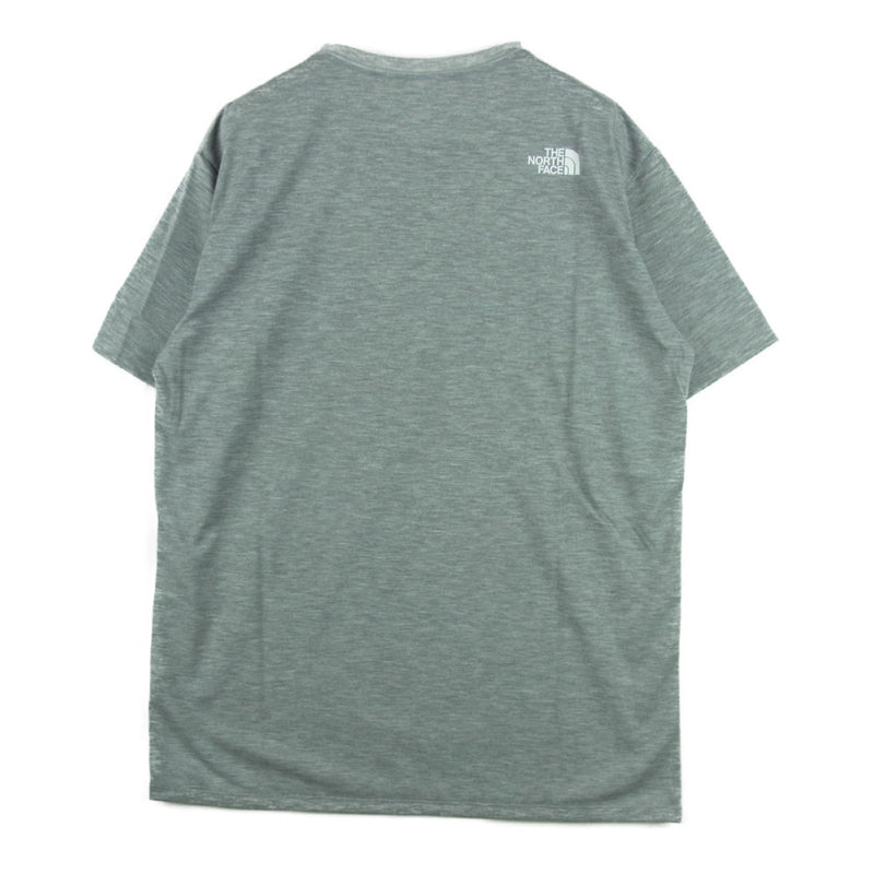 THE NORTH FACE ノースフェイス NT32171 S/S Big Logo Tee ショート スリーブ ビッグロゴ 半袖 Tシャツ グレー系 L【新古品】【未使用】【中古】