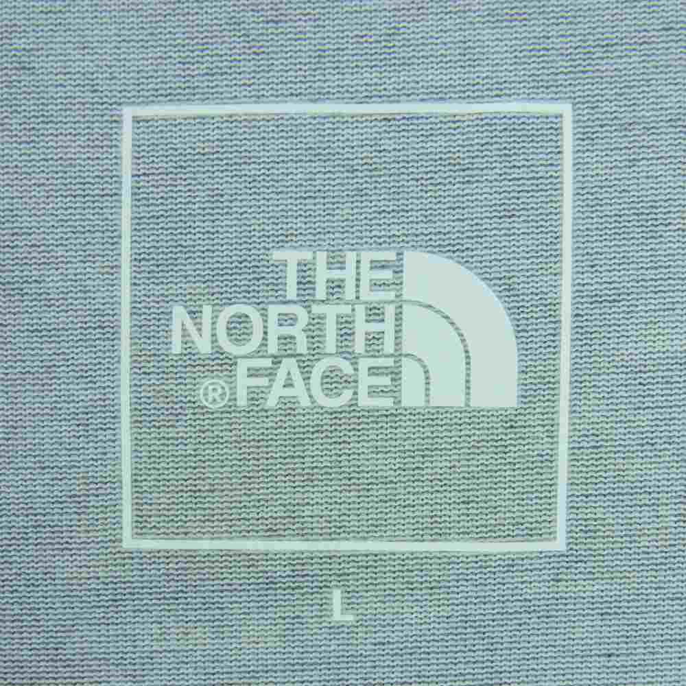 THE NORTH FACE ノースフェイス NT32171 S/S Big Logo Tee ショート スリーブ ビッグロゴ 半袖 Tシャツ グレー系 L【新古品】【未使用】【中古】