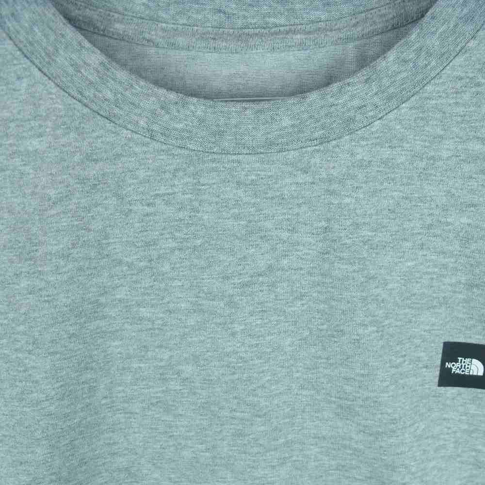 THE NORTH FACE ノースフェイス NT32147 S/S Small Box Logo Tee ショート スリーブ スモール ボックス ロゴ 半袖 Tシャツ グレー系 L【新古品】【未使用】【中古】