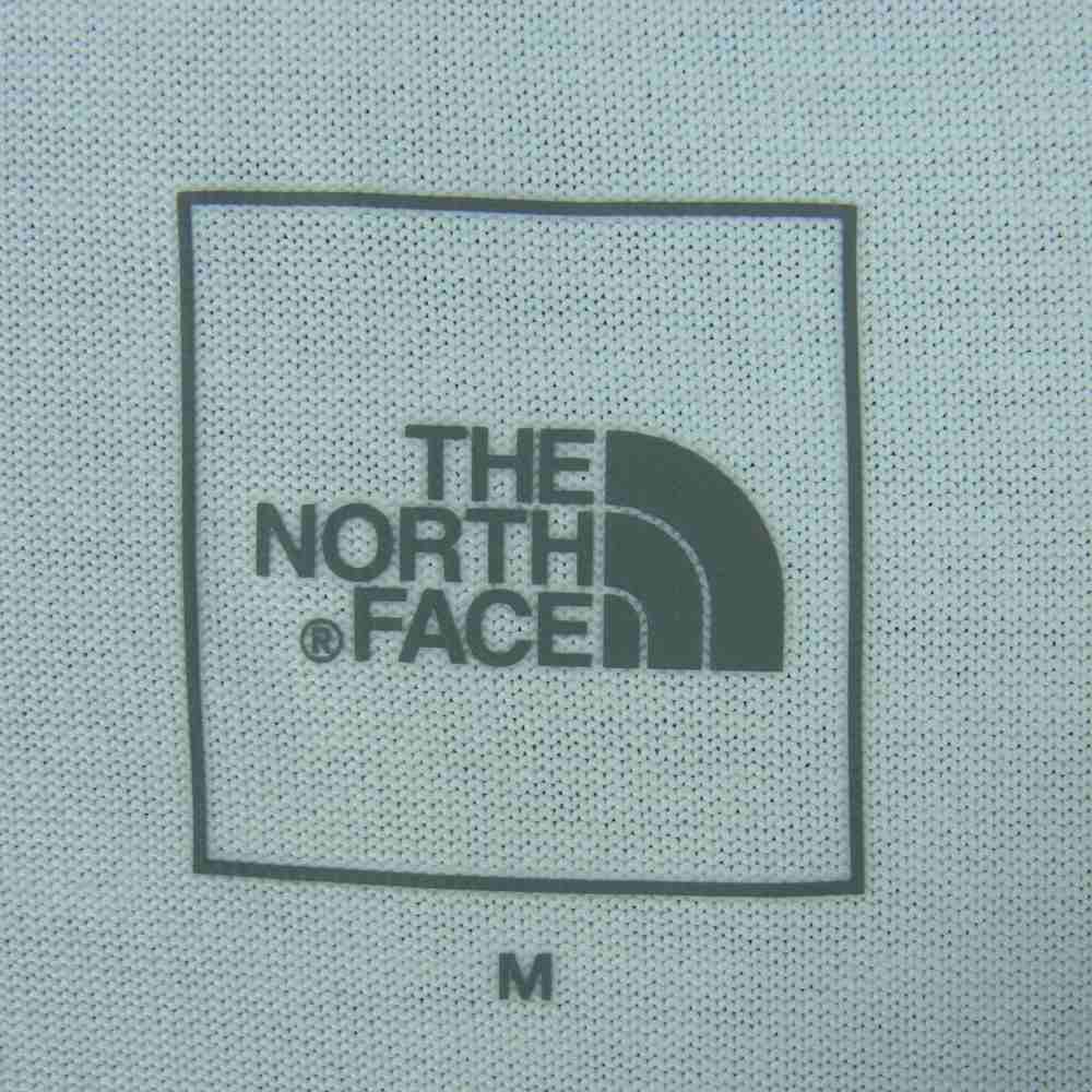 THE NORTH FACE ノースフェイス NT32135 S/S Colored Square Logo Tee ショート スリーブ カラード スクエア ロゴティー 半袖 Tシャツ ホワイト系 ブラック系 M【新古品】【未使用】【中古】